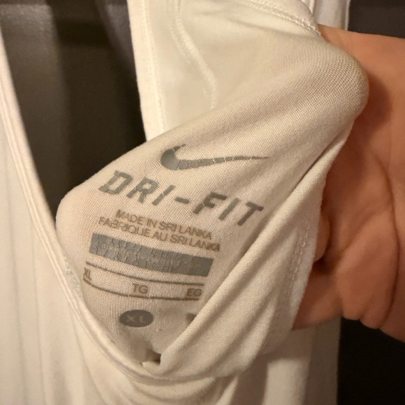 Nike White Racerback Training Tank - Picture 3 of 3